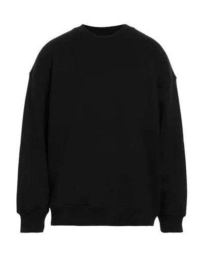 B-used Man Sweatshirt Black Size L Cotton
