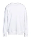 B-used Man Sweatshirt White Size Xl Cotton In White
