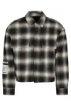 B1 Archive Checked Flannel Shirt In Green