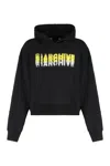 B1 Archive Cotton Hoodie In Black