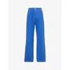 B1 ARCHIVE FADED REGULAR-FIT WIDE-LEG JEANS