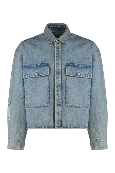 B1 Archive Overshirt In Denim In Blue