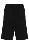 B1 Archive Wool Blend Bermuda-shorts In Black