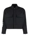 B1archive Chest-pockets Overshirt In Black