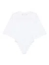 B1archive Wide-sleeve T-shirt Bodysuit In White