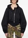 B1archive Zip-up Bomber Jacket In Black