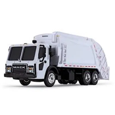 B2b Replicas 1-87 Ho Scale First Gear Mack Lr Refuse Truck, White