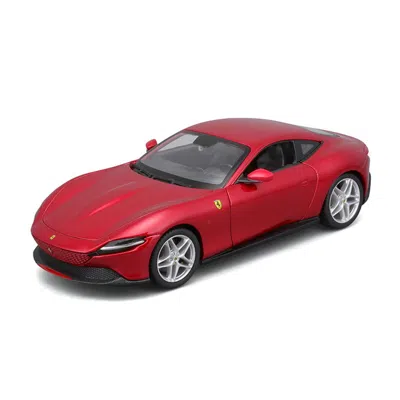 B2b Replicas B2breplicas 1-24 Scale Bburago - Ferrari Roma Model Car Red