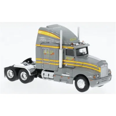 B2b Replicas B2breplicas 1-87 Scale Brekina - 1984 Kenworth T-600 Model Truck Gray & Yellow