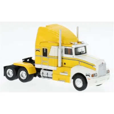 B2b Replicas B2breplicas 1-87 Scale Brekina - 1984 Kenworth T-600 Model Truck Yellow & White