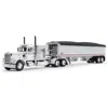 B2b Replicas B2breplicas Dcp Peterbilt Model 359 Semi Model Truck White & Chrome