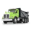 B2b Replicas B2breplicas Die Cast Promotions Truck Model For Kenworth T880 Rogue Dump Truck Lime Green & Black