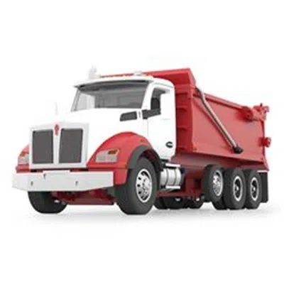 B2b Replicas B2breplicas Die Cast Promotions Truck Model For Kenworth T880 Rogue Dump Truck Purple & Chrome