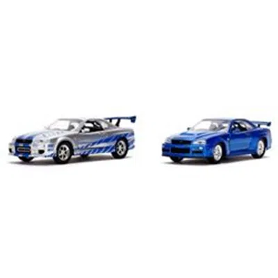 B2b Replicas B2breplicas Jada Model Car Toys For Brians Nissan Skyline Gt-r Blue
