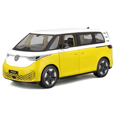 B2b Replicas B2breplicas Maisto Id. Buzz Model Van For 2023 Volkswagen - White & Yellow