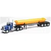 B2b Replicas B2breplicas New-ray Peterbilt 379 Truck With A Side Dump Trailer Model