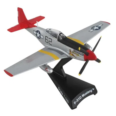 B2b Replicas Daron P-51d Mustang Bunny Red Tail Postage Stamp Collection Aircraft