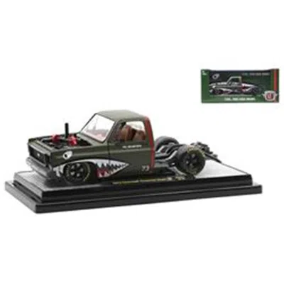 B2b Replicas M2 Machines Col Square Body 1973 Chevrolet Cheyenne Super 10 Truck, Green