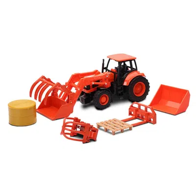 B2b Replicas Ss-15845 Kubota Farm Tractor With Implements