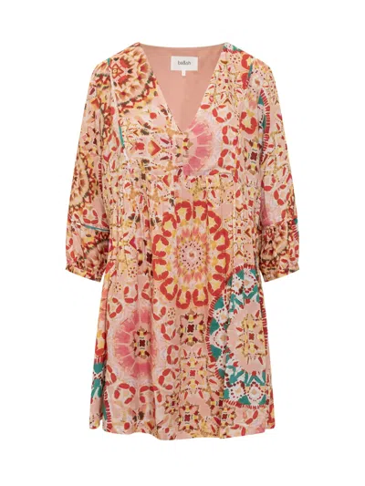 Ba&amp;sh Dress With Floral Print In Rose