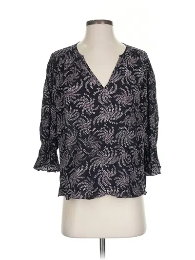 Pre-owned Ba&sh 3/4 Sleeve Blouse In Black