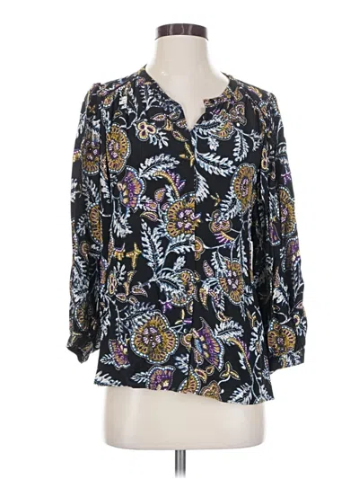 Pre-owned Ba&sh 3/4 Sleeve Blouse In Black