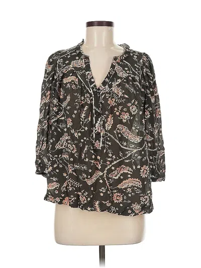 Pre-owned Ba&sh 3/4 Sleeve Blouse In Brown