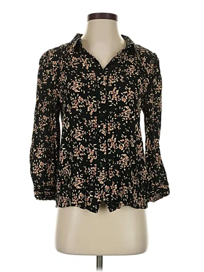 Pre-owned Ba&sh 3/4 Sleeve Blouse In Gold