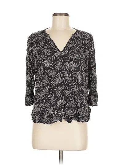 Pre-owned Ba&sh 3/4 Sleeve Blouse In Gray