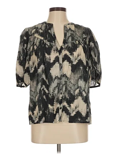 Pre-owned Ba&sh 3/4 Sleeve Blouse In Gray