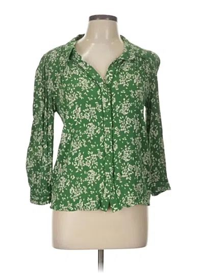 Pre-owned Ba&sh 3/4 Sleeve Blouse In Green