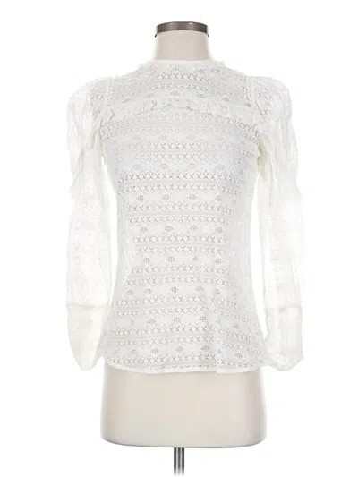 Ba&sh 3/4 Sleeve Blouse In Ivory