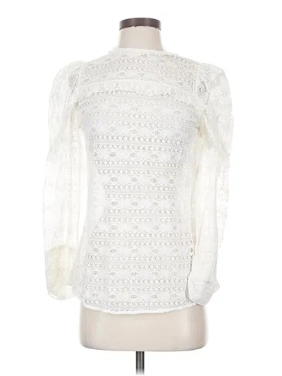 Ba&sh 3/4 Sleeve Blouse In Ivory