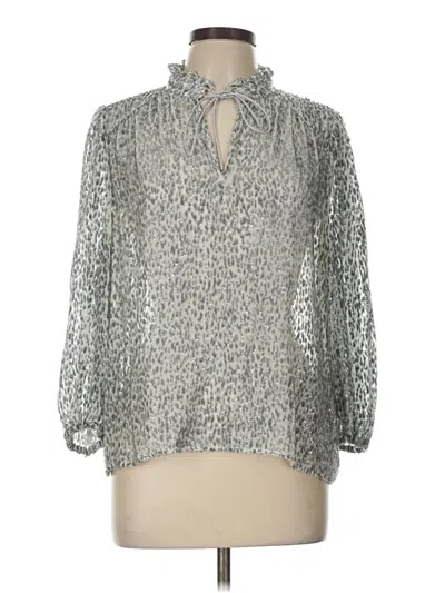 Pre-owned Ba&sh 3/4 Sleeve Blouse In Silver