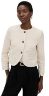 Ba&sh Alfie Buttoned Jacket In Neutral