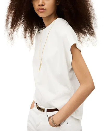 Ba&sh Ba & Sh Allia Tee In White