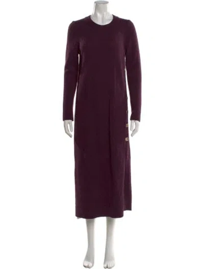 Pre-owned Ba&sh Alpaca Long Dress In Multi