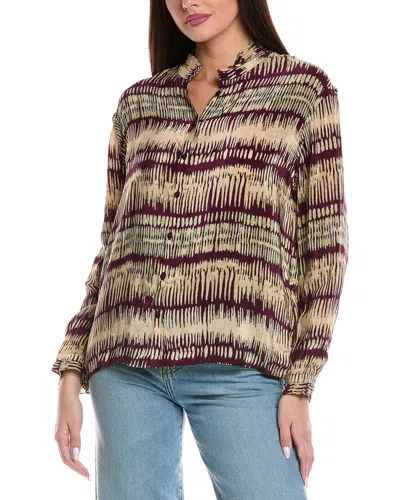 Ba&sh Amore Chemise In Tan