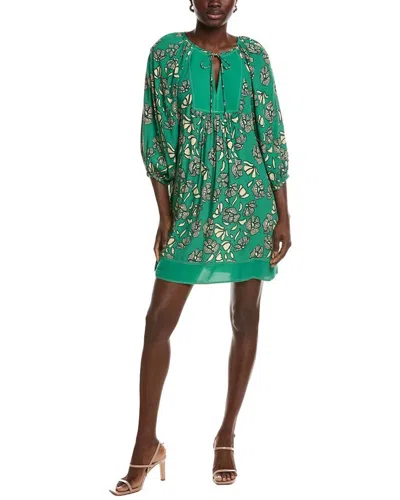 BA&SH AMY DRESS IN GREEN