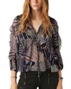 Ba&sh Angela Blouse In Multi