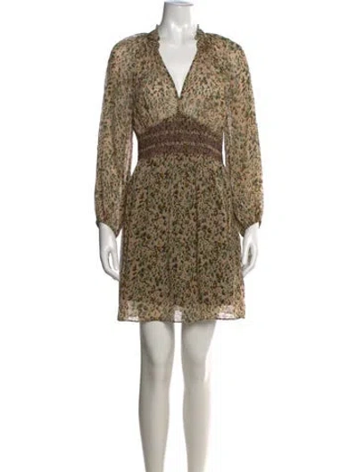 Pre-owned Ba&sh Animal Print Mini Dress