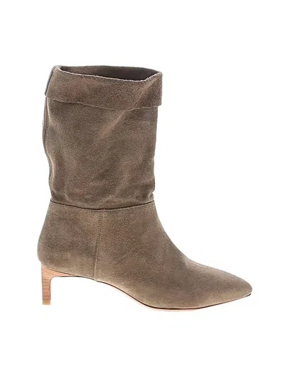 Pre-owned Ba&sh Ankle Boots In Green
