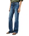 Ba&sh Ba & Sh Aommie Low Rise Straight Jeans In Blue Jeans