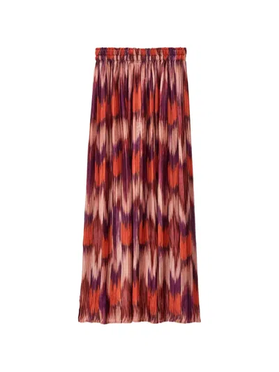 Ba&sh Ariette Maxi Skirt In Animal Print