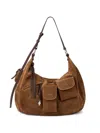 Ba&sh Arya Pockets Shoulder Bag In Brown