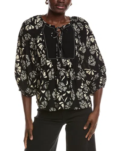 Ba&sh Aura Blouse In Multi