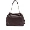 Ba&sh June Chain-strap Quilted Tote Bag In Brown
