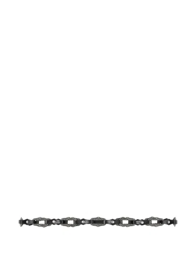 Ba&sh Baptiste Embellished Chain Belt In Black