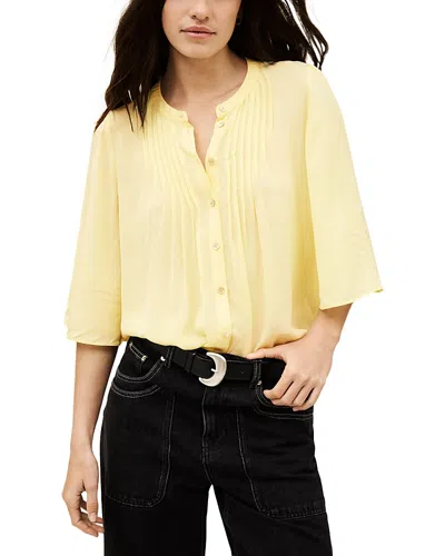 Ba&sh Ba & Sh Barna Blouse In Yellow