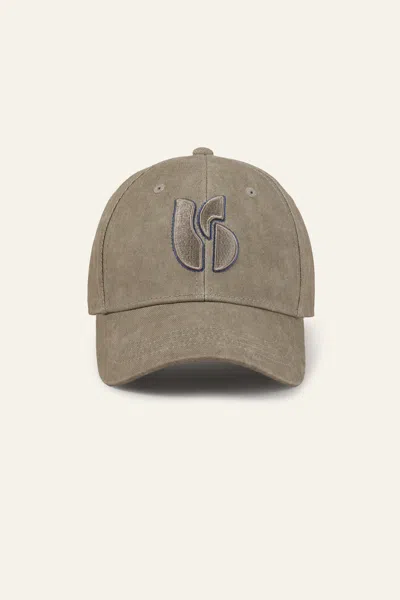 Ba&sh Baseball Cap Hect For Woman In Green